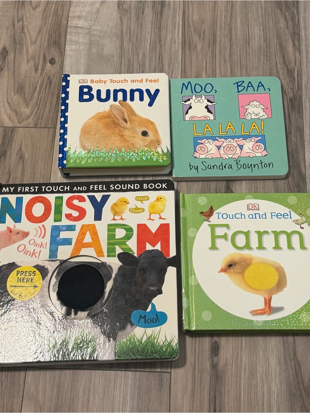 Farm Animal Themed Children’s Books Set of 4